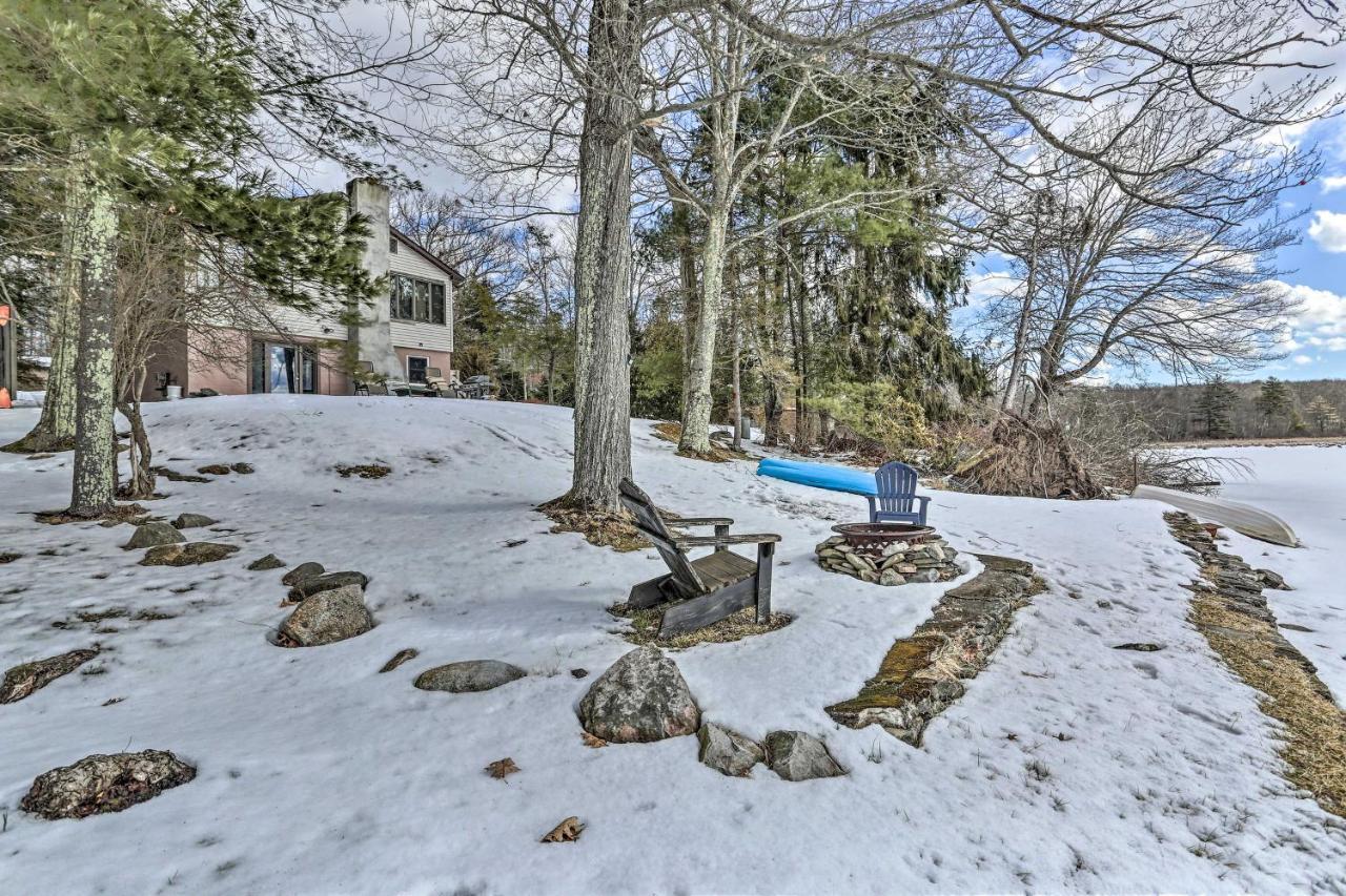 Rock Hill Home With Fire Pit On Wanaksink Lake! Bagian luar foto